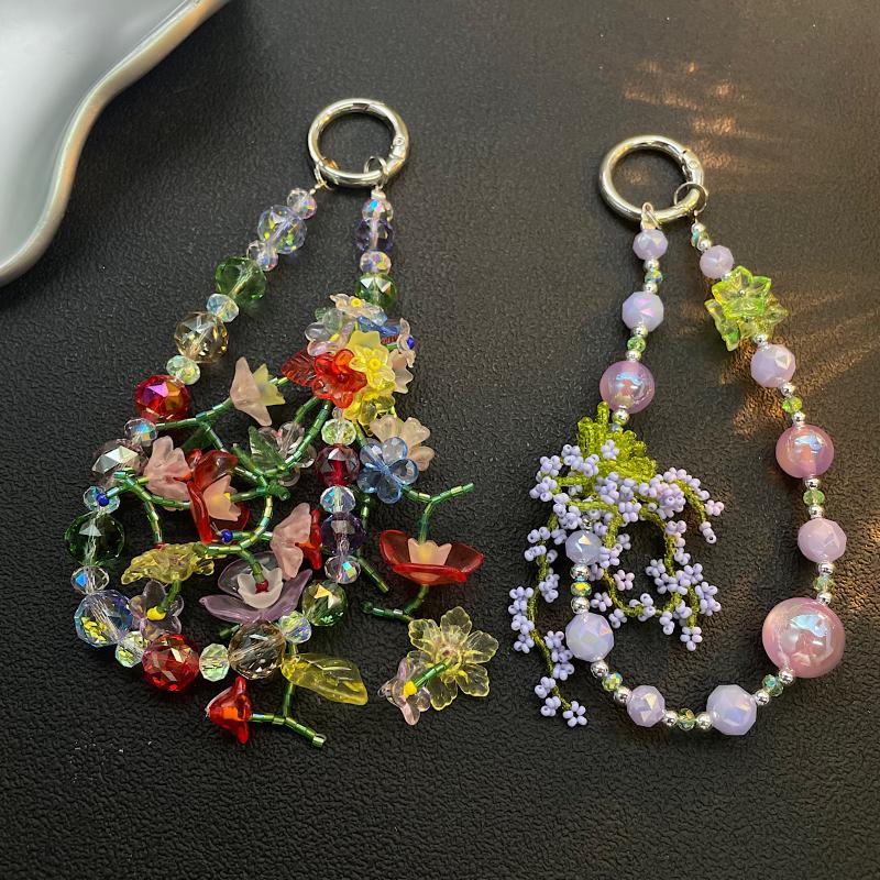 Phone Accessories Beads - 【C】Letni Kolorowy Łańcuszek do Telefonu z