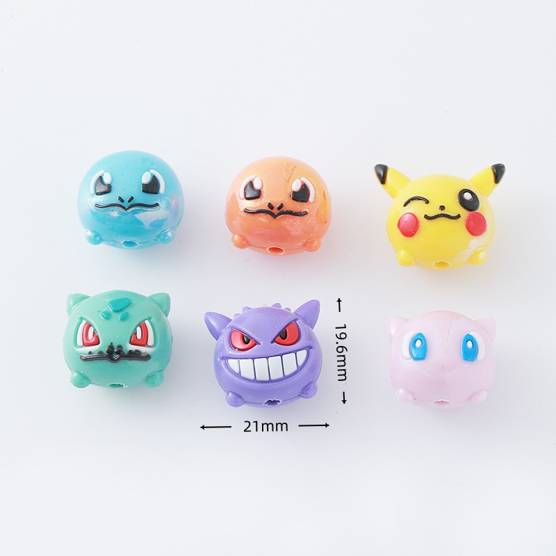12 szt. Koraliki Pokémon DIY P – Phone Accessories Beads recenzja i cena