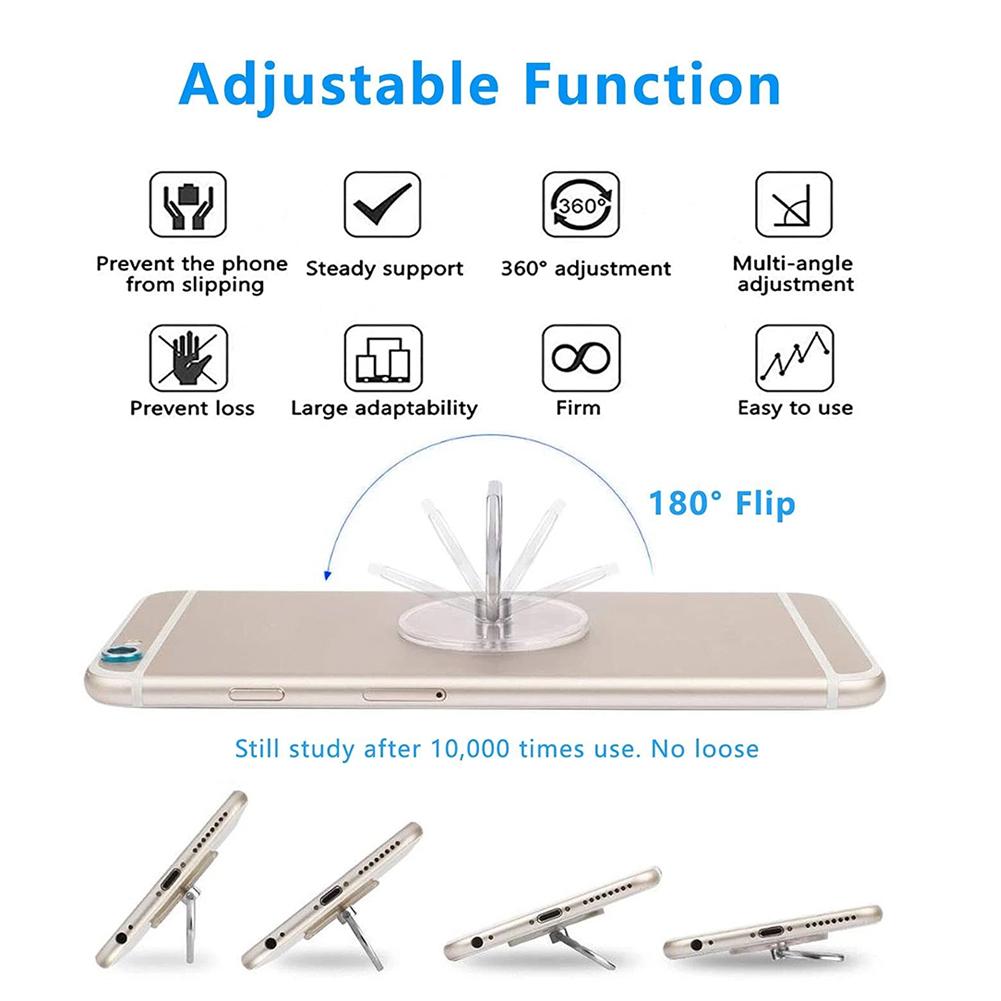 Przezroczysty uchwyt pierścien – Phone Accessories And Gadgets recenzja i cena