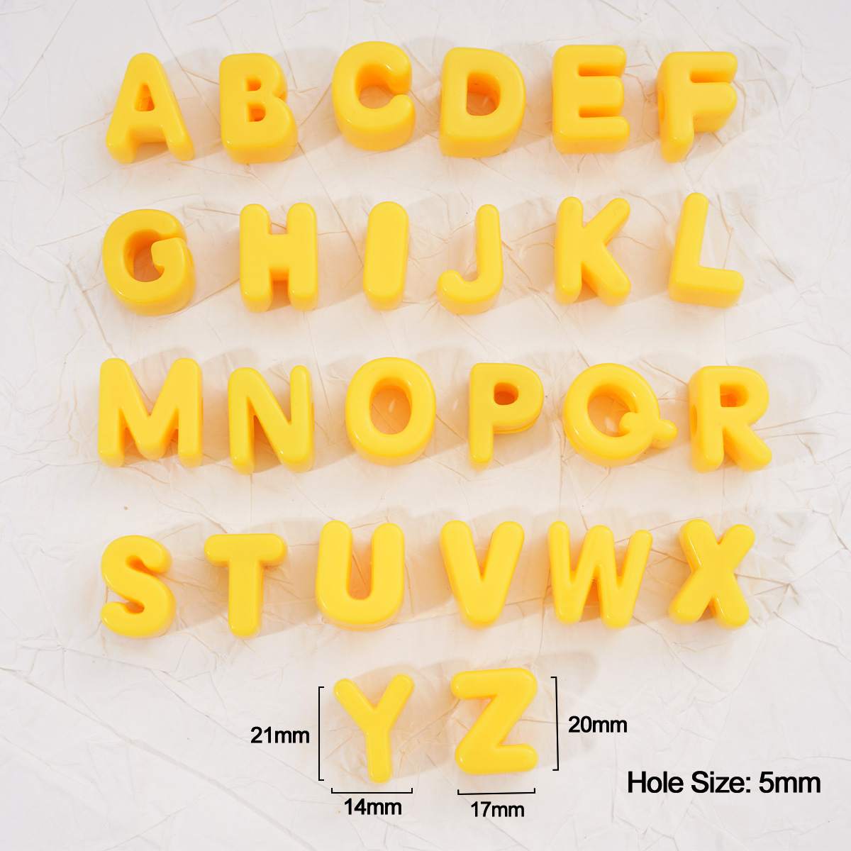 2/20 szt. Żółte akrylowe koral – Phone Accessories Beads recenzja i cena