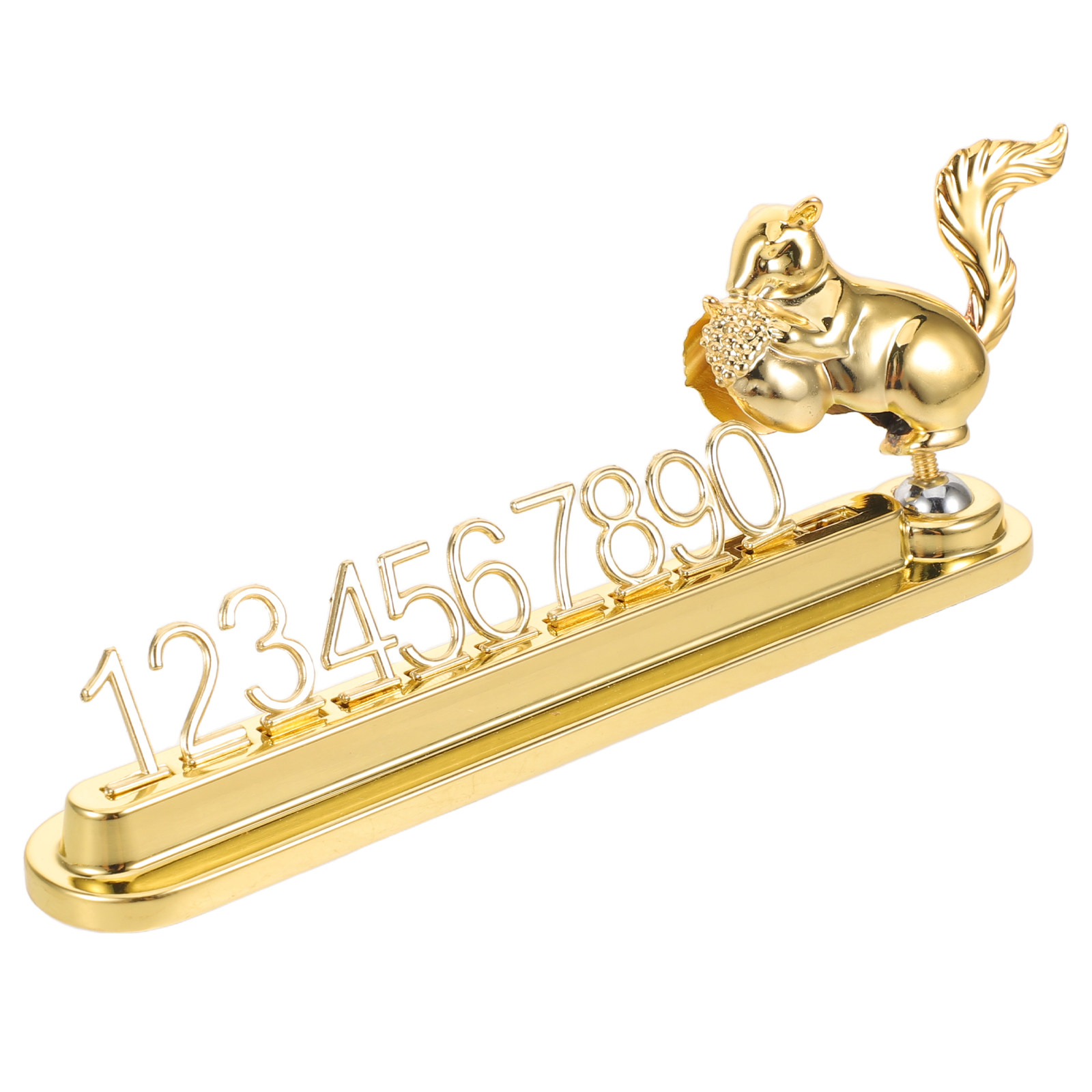 Metalowa tabliczka z numerem t – Phone Accessories Design Shop recenzja i cena