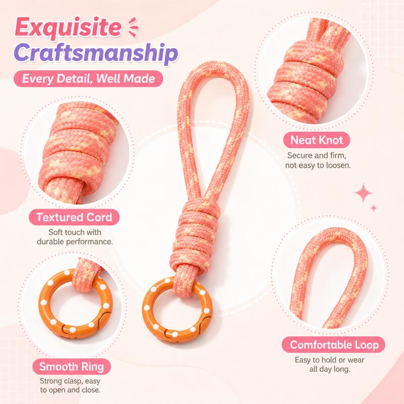 2~5 szt. Kolorowe plecione bre – Phone Accessories Crochet recenzja i cena