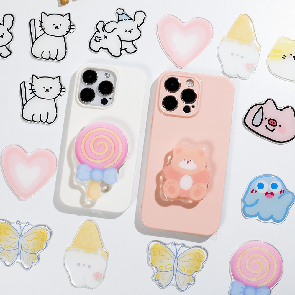 Uroczy, kreskówkowy uchwyt Gri – Phone Accessories And Gadgets recenzja i cena