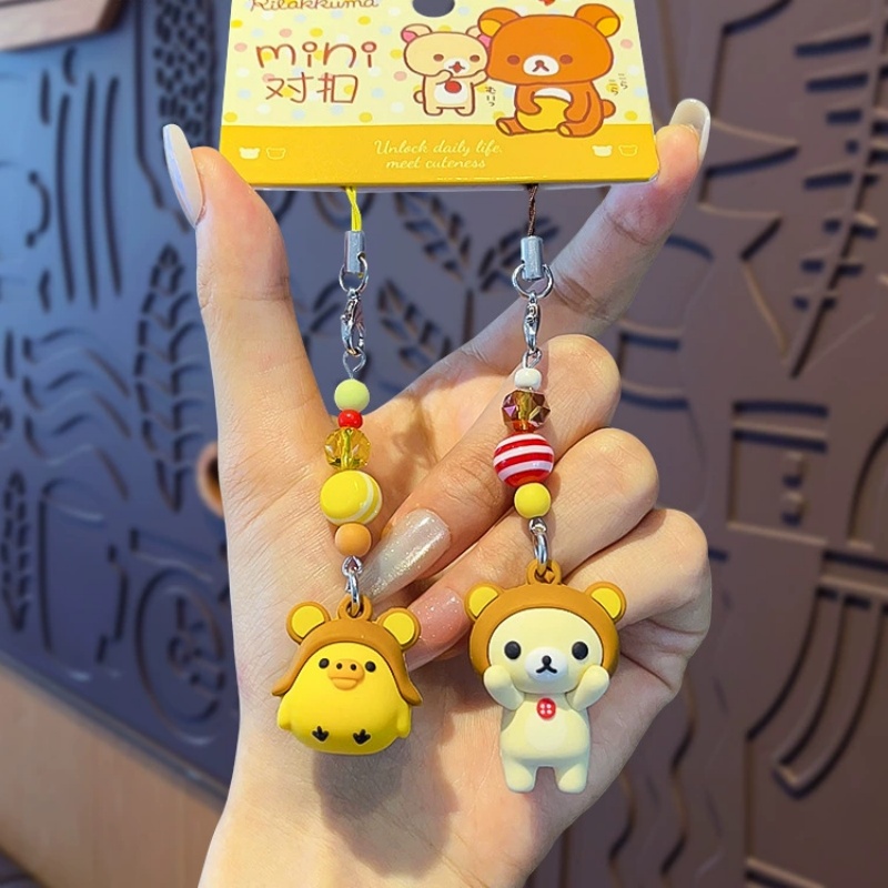 Uroczy breloczek Rilakkuma Kor – Phone Accessories Beads recenzja i cena